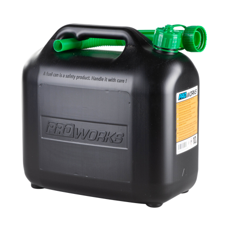 Proworks Plastic Fuel Jug 10L UN-Accepted