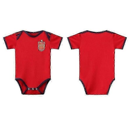 2022-2023 Unik Fotballdrakt for Småbarn Kort Ermet Jumpsuit 6-18 Måneder