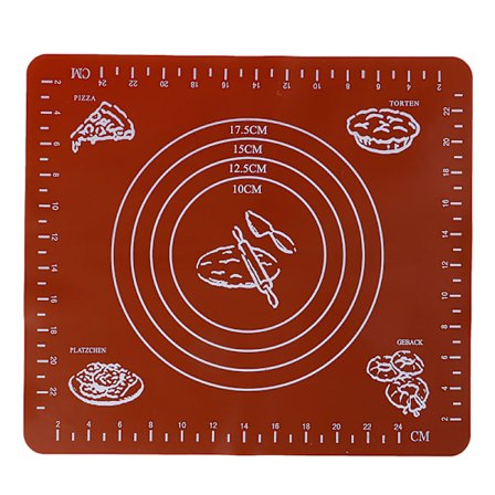 Non-Stick silikonmatta Rolling Dough Liner Pad Bakverk Tårta Baka