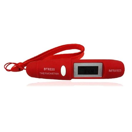 Digitalt infrarødt termometer Penn-termometer RØD