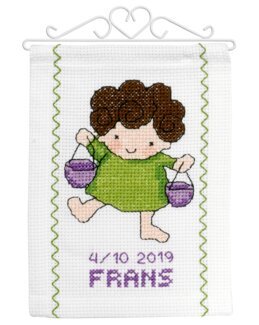 Broderipakke Veggteppe Vekten - Permin