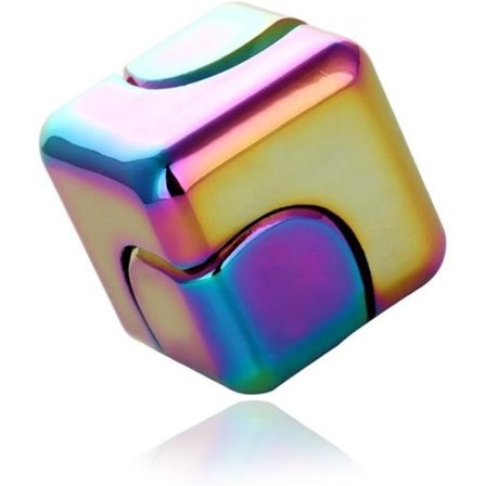 Metal Tryk Anti Angst Magiske Terning Legetøj Dekompression Legetøj Spiral Magisk