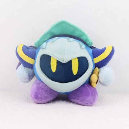 20 cm Meta Knight Plyschleksak Äventyrsserie All Star Plyschdocka Kawaii Meta Mjukleksak Mjukleksak Söt julklappsleksak