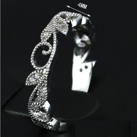 18K Guldfyllda Guld Filled gulddoublé Ring förlovningsring