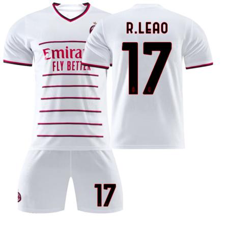 Barnfotbollströja 23/22 Borta Ac Milan Tröja Nr.17 Suit 20(115-125)