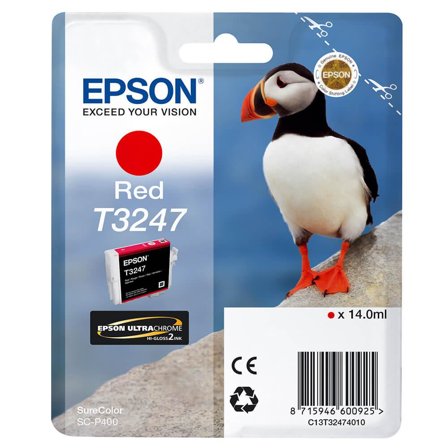 Epson T3247 - rød - original - blekkpatron