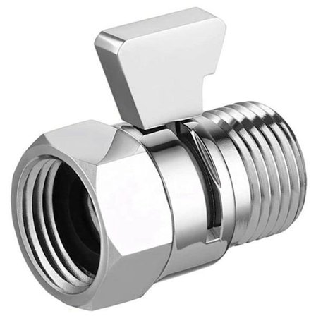 Bruse Pistol Afbryder Flow Control Ventil Brusehoved Flow Regulator Flow Control Ventil 3.8X2.4X4Cm