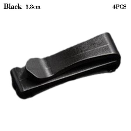 Molle Webbing Spenne Belteende Clip SORT 3,8CM