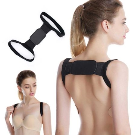 Holdning korrigerer porto vest ryggstøtte for bedre holdning