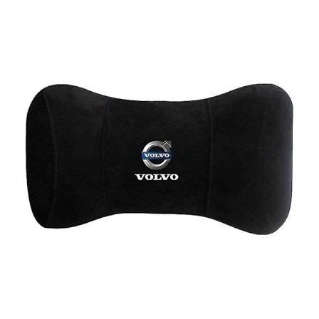 Passar Volvo Hjortkudde Kudde Nackkudde Bil Cervikal Vertebra Kudde Säte Sovkudde Bil Sovande - STORLEK: svart