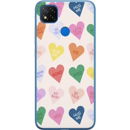 Yhteensopiva Puhelinkuori Xiaomi Xiaomi Redmi 9C Karkkisydämet