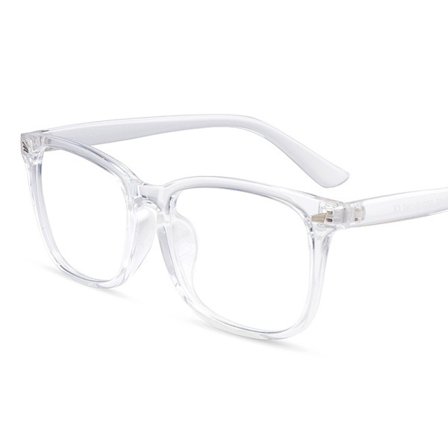 Databriller Anti Blått Lys Filter UV Beskyttelsesbriller Unisex Hvit 1-pakning (ds) 1 Pakke Hvit