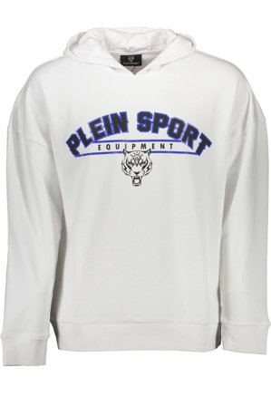 Plein Sport Felpa Senza Zip Uomo Bianco