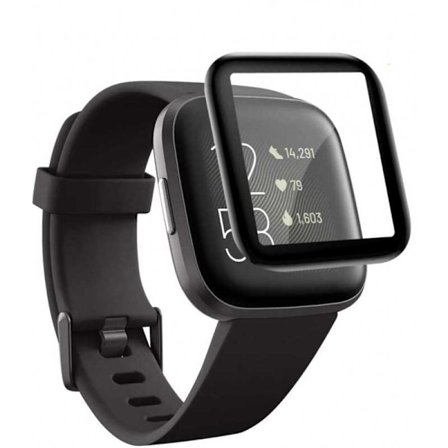 Fitbit Versa 3 FullFrame 3D Härdat Glas 0.2mm 9H
