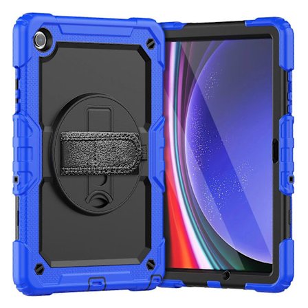 Silikoni + PC -tablettikotelo olkahihnalla Samsung Galaxy Tab A9+:lle