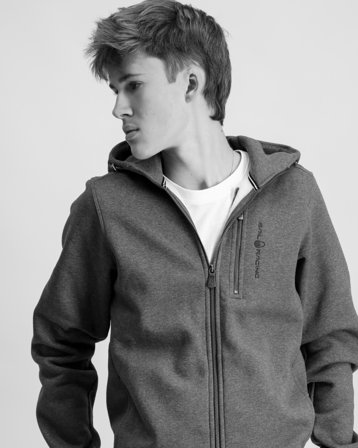 Sail Racing JR BOWMAN ZIP HOOD Grijs Hoodies Jongens - Kids Brand Store