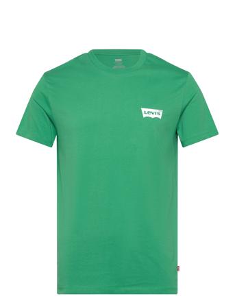 Graphic Crewneck Tee Icon Logo Tops T-shirts Short-sleeved Green LEVI ́S Men