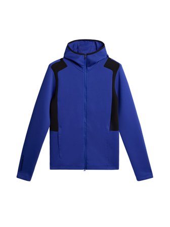 J.Lindeberg - Chet Zip Hood - Blue - Mann - L