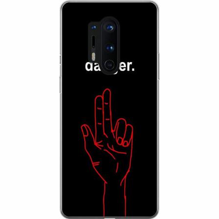 Oneplus 8 Pro Genomskinligt Skal Stranger Things