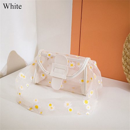 Handväskor PVC Jelly Bag VIT