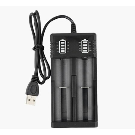 Universell LED-batterilader 21700 Batterilader 1 rom for 22670 22650 21700 20650 18650