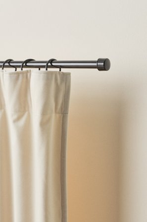 Jotex - Gardinstang 120-210 Cm Svart - SCALA - Kjøp Gardinstenger hos Jotex