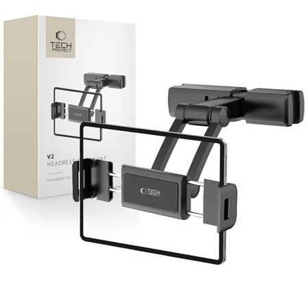 Tech-Protect V2 holder til bilens nakkestøtte - sort