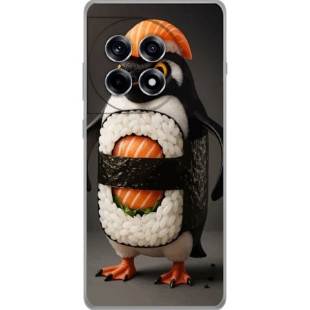 Kompatibelt Mobilskal till OnePlus OnePlus 12R Sushi pingvin