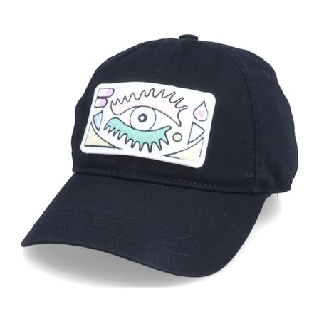 Next Generation - Negro unconstructed Gorra - Inner Eye Elderberry Black Dad Cap @ Hatstore