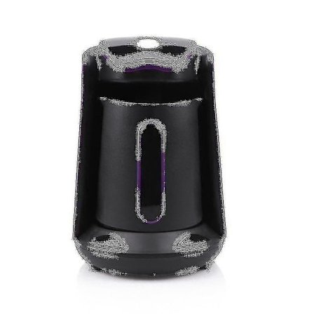 Lila 600W Automatisk Turkisk Kaffebryggare Elektrisk Kaffekanna Livsmedelsklass