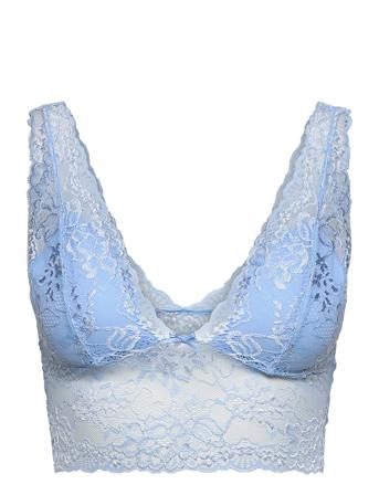 Nicole Top Lingerie Bras & Tops Soft Bras Tank Top Bras Blå Missya