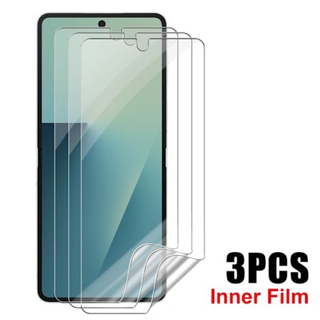 Skärmskydd med full täckning kompatibla med Samsung Galaxy Z Flip 7 6 5 9H Härdat Glas Kameralinser kompatibla med Samsung Galaxy Z Flip 7 5G