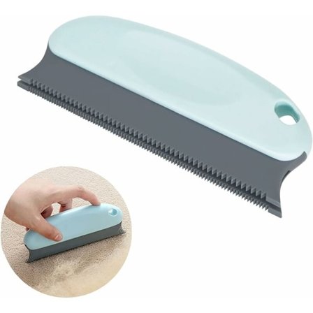 Børste til fjernelse af kæledyrshår, genanvendelig, professionel kam til rengøring af tæpper, sofaer, tøj, møbler og bilinteriør-