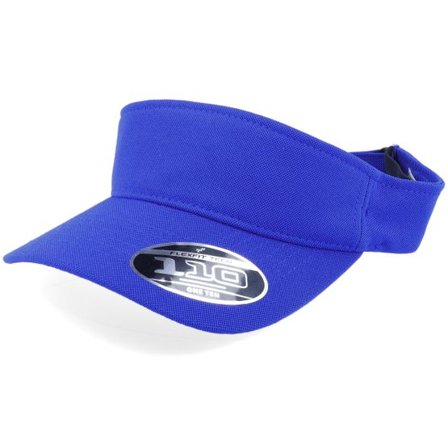 Flexfit - Blå visor Keps - 110 Visor Royal Visor @ Hatstore