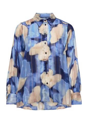 Seciaiw Shirt Pitkähihainen Paita Sininen InWear