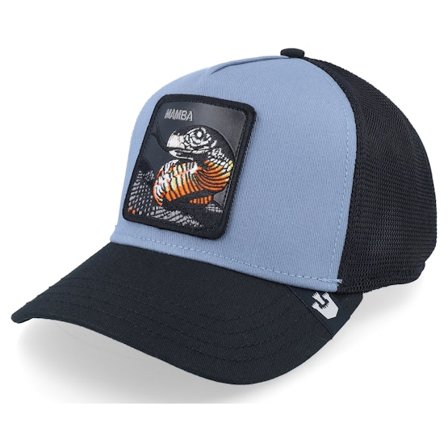 Goorin Bros. - Blå trucker Caps - V2 Mamba Slate A-Frame Trucker @ Hatstore