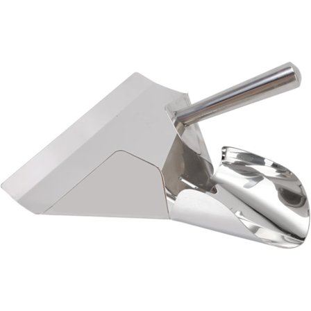 Franske fries-spade, rustfritt stålspade for pommes frites, popcorn og snacks, egnet for kinoer, buffeter