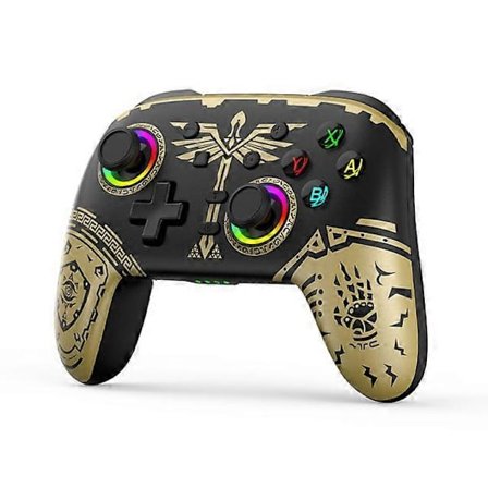 Spelkontroller Trådlös Bluetooth-anslutning med 2.4G-mottagare Kingdom Limited Edition för Switch-spelkonsol