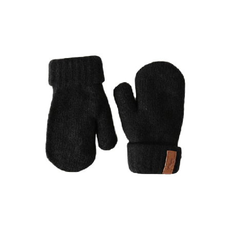 BabyMocs Mittens Vantar & handskar Unisex Svart 3-6 years