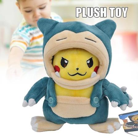 Plysj Pikachu Snorlax Utstoppede Dukkedekorasjoner Barn