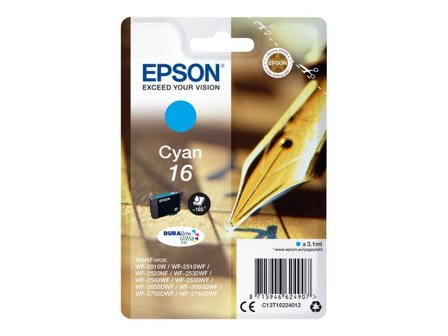 Epson Bläckpatron C13T16224012 Cyan - Lyreco - Toner och bläck - Bläckpatroner - Bläckpatroner Epson