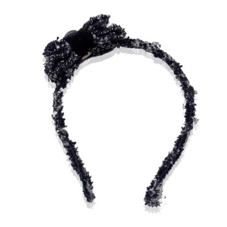 Chanel Vintage Pre-owned Canvas hrspaender Grå, Dame Vintage Accessories, Størrelse: ONE Size