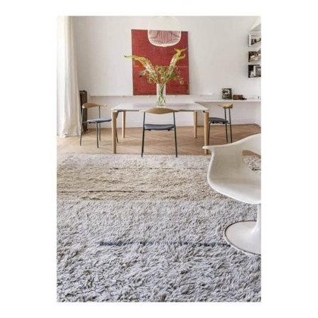 Shaggy tæppe - Lorena Canals - Sæsoner - Uld - Maskinvaskbart - 200x300cm - Grå