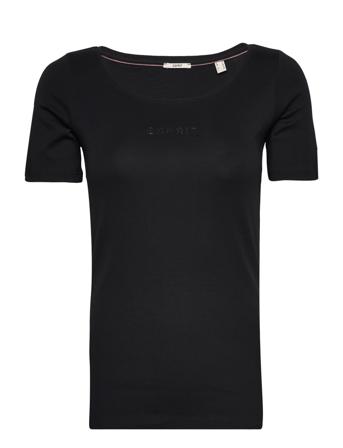 T-Shirts T-shirts & Tops Short-sleeved Svart Esprit Casual
