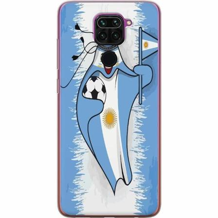 Xiaomi Redmi Note 9 Genomskinligt Skal Argentina