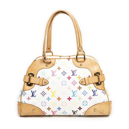 Louis Vuitton Vintage Pre-owned Handbags Hvid, Dame Vintage Tasker, Størrelse: ONE Size