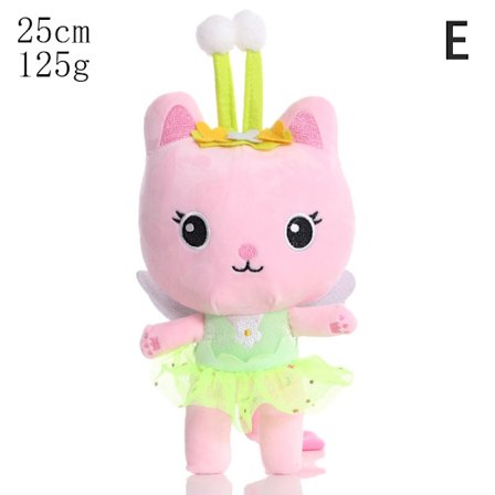 1. Gabby's Dollhouse plysj smilende katt utstoppet dukke - på lager