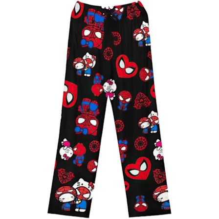 Anime Pyjamas Byxor All Over Print Sovbyxor FÄRG 3 FÄRG 3 L FÄRG 3