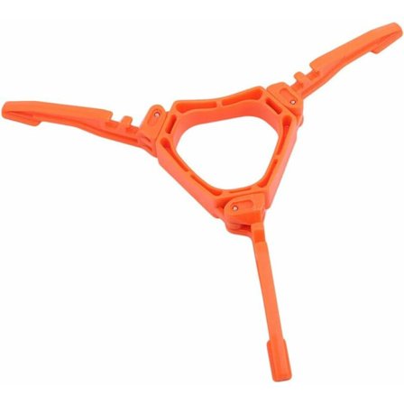 Camping Gas Tank Hållare Platt Stativ Gas Tank Utomhus Gas Tank Spis Multifunktionell Gas Hållare Fäste 215X20.5mm Orange