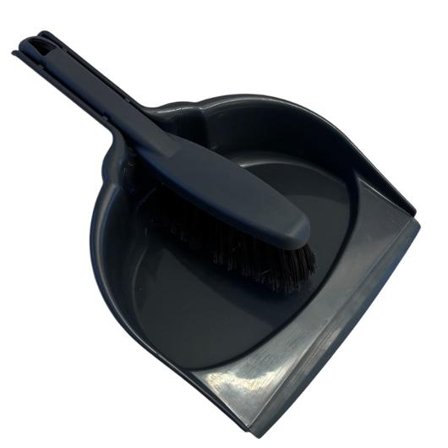 Sopset hand svart - Lyreco - Städ och hygien - Borstar och levanger - Sopset